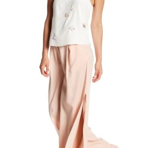 ZAC POSEN - SPRING / SUMMER PEACHY PINK PANTS - SMALL